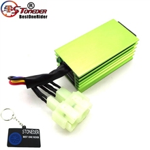 STONEDER Green Racing 6 Pin AC Ignition CDI Box For GY6 50cc 70 90cc 110cc 125cc 150cc Engine Moped ATV Quad Buggy Scooter 2024 - buy cheap