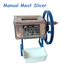 Cortador de carne de aço inoxidável doméstico moedor de carne manual dinâmico comercial máquina de corte de carne 60a 2024 - compre barato