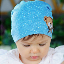Newborn Cute Baby Hat photography props Infant Toddler Girl Boy Baby Cap Cute Polka Dot Beanie Cotton Hat 11 Colors 2024 - buy cheap