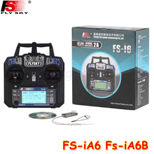FlySky FS-i6 2.4G 6CH AFHDS RC Transmitter With FS-iA6 FS-iA6B Receiver for Airplane Heli UAV Multicopter Drone 2024 - buy cheap