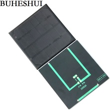 BUHESHUI  Grade A 2W 6V Solar Cell Monocrystaline Solar Panel Solar Module DIY Solar Charger Epoxy 115*115*3MM  Free Shipping 2024 - buy cheap