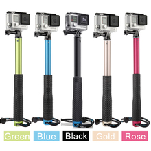 Palo de Selfie de mano para cámara xiaomi YI sony, palo de Selfie de 37 pulgadas, monopie pro, trípode para gopro hero 8, hero5, HERO 6, hero 7, SJCAM4000 2024 - compra barato