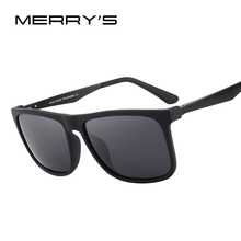 MERRYS DESIGN Men Polarized Square Sunglasses Fashion Male Eyewear Aviation Aluminum Legs 100% UV Protection S8250 2024 - buy cheap