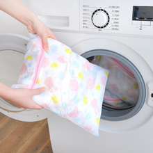 3pcs/5pcs 2018 Zipper Mesh Laundry Bag Storage Organizer Foldable Bra Sock Underwear Washing Machine Clothes Protection Net Bag 2024 - buy cheap