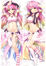 Funda de almohada grande de Anime japonés, sin juego, Flueqel Jibril, Dakimakura, 2017-Julio, actualización 2024 - compra barato