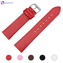 20mm Durable Leather Watch Band Strap Buckle Bracelet Watchbands Wrist Watchband 2024 - buy cheap