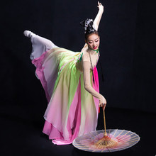 fairy dance costume fan dance costume chinese dance costume fan classic dancer festival performance new year dance 2024 - buy cheap