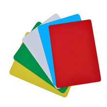 10/50/100PCS 7 Colors Blank Plastic Cards PVC DIY Playing Cards 86*54mm Poker Cards 2024 - buy cheap