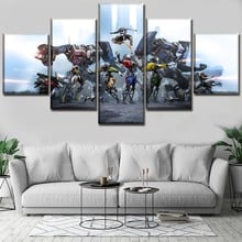 Impressão em tela moderna imagem casa decorativa 5 peça jogos robo lembrar pinturas cartazes sala de estar decoração da parede arte quadro 2024 - compre barato