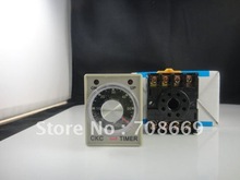 AC 220V Delay Timer Time Relay 0~60 second  AH3-3 & Base 2024 - buy cheap