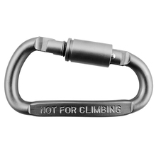Aluminum D-ring carabiner locking carabiner hook 2024 - buy cheap