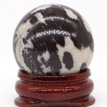 Natural Nguni Jasper Ball Natural Mineral Quartz Sphere Hand Massage Crystal Ball Healing Feng Shui Home Decor Accessory 30mm 2024 - buy cheap