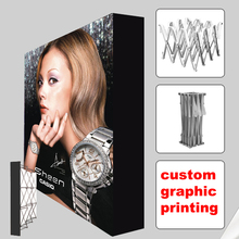 Portabel 10ft Trade Show Display Booth Pop Up Banners Stand Exhibition with Custom Graphic Printing 2024 - buy cheap