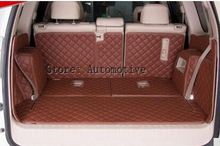 Good! Special trunk mats for Toyota Land Cruiser Prado 7seats 2015-2010 durable waterproof carpets for Prado 2014,Free shipping 2024 - buy cheap