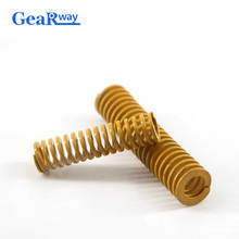 Gearway Yellow Compression Spring Lightest Loading Mould Spring TF22x20/22x25/22x30/22x50/22x55mm Compression Die Spring 2024 - buy cheap