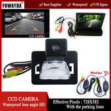 Fuwayda-câmera de ré com visão noturna, para mazda 5, com monitor lcd tft, sem fio, à prova d'água 2024 - compre barato