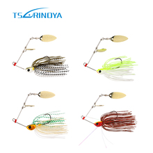 Tsurinoya 1pc Spinner Baits Head Weight 7g Bass Fishing Lures Fishing Spoon Lure Metal Jig Jigging lure Swimbait Spinnerbait 2024 - buy cheap