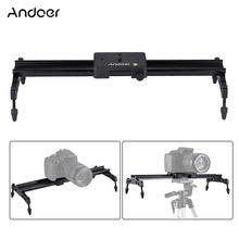 Andoer-Sistema de riel estabilizador de deslizamiento para cámara de aluminio, videocámara de vídeo con cabeza de trípode, para Nikon, Canon, Sony, DSLR, DV 2024 - compra barato