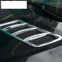 Хромированная наклейка на крышу двигателя ABS для Mercedes Benz ML GL GLE GLS w166, автомобильные аксессуары 2013-2017 2024 - купить недорого