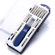 Jewii-mini chave de fenda magnética de precisão, conjunto multifuncional de ferramentas para reparo, 16 em 1 2024 - compre barato