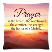 18"*18" Square Christian Bible Verse Polyester Cushion Cover Sofa Decorative Throw Pillowcase Home Chair Car Seat Pillow Case 2024 - buy cheap