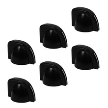 NEW 6pcs Small Chicken Head Knobs Electric Guitar Amp Amplifier Effect Pedal Knobs Black Plastic 2024 - buy cheap
