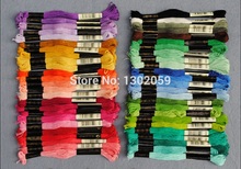 200 Pieces Different Colors Embroidery Thread  Cross Stitch Thread Floss Free Shipping 2024 - buy cheap