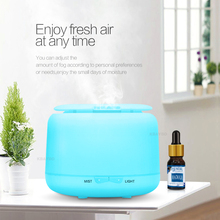 KEBEIER 300ml Ultrasonic Humidifier Aroma Essential Oil Diffuser Mist Humidifier aromatherapy diffuser With 7 Color LED 2024 - buy cheap