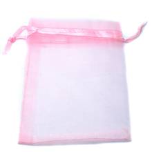 50pcs/lot Drawable Colorful Small Organza Bags 17x23cm Favor Wedding Christmas Gift Bag Jewelry Packaging Bags & Pouches 2024 - buy cheap