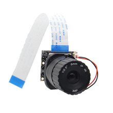 Raspberry Pi IR-CUT Camera Module 5MP 8mm Focal Adjustable Length Night Vision NoIR Camera for Raspberry Pi 3 Model B+/3B/Zero W 2024 - buy cheap