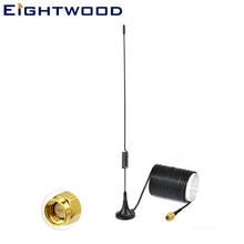 Eightwood Auto DAB/DAB+/FM/AM Antenna Car Radios Aerial SMA Plug Male Connector for DAB Digital DVB-T TV HDTV Magnetic Mount 2024 - buy cheap