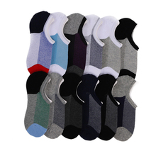 High Quality 10Pairs/lot Men Cotton Socks Large size Spring summer Fashion Mesh Silicone Nonslip Soft Breathable Short Socks 2024 - compre barato