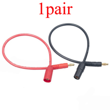 1Pair Amass AS150 Male Female to 4.0mm Banana Plug Cable Connector Wire 12AWG Silicone Line Adapter Cord for RC Drone Aircraft 2024 - buy cheap