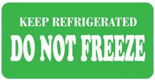 1000pcs/lot 12x6cm KEEP REFRIGERATED DO NOT FREEZE warning label sticker, Item No.DN46 2024 - buy cheap