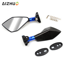 Universal Motorcycle CNC Mirrors Accessories Scooter Parts Moto Rearview Mirrors For BMW R1200GS S1000RR F650GS F800GS R1200R 2024 - buy cheap
