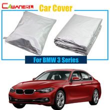 Cawanerl carro-capa sol chuva neve resistente capa sun sombra anti-uv capa do carro para bmw série 3 2024 - compre barato