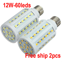 220V 12W 60LED 5050 SMD E27/E14/B22 Corn Bulb Light Maize Lamp LED Light Bulb Lamp LED Lighting Warm White/Cool White 2024 - buy cheap