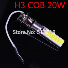 Dongzhen 1x H3 4COB 20w High Power White Car LED Lights COB Bulbs DRL Driving Auto Fog Lamps Packing Car Styling 2024 - buy cheap