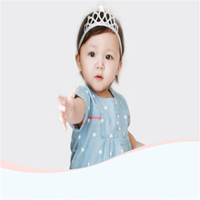 LYSUMDUOE Girl Headband Star Tiaras Girl Hair Accessories Crystal Elastic Hair Bands Rim Tie Princess Crown Headwear Gum Jewelry 2024 - buy cheap