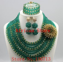 Conjunto de joias com múltiplas camadas estilo africano, colar, brinco, joia estilo indiano, l173 2024 - compre barato