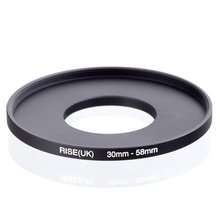 original RISE(UK) 30mm-58mm 30-58mm 30 to 58 Step Up Ring Filter Adapter black 2024 - buy cheap
