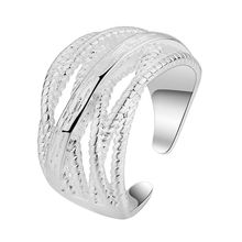 0 anillo Chapado en plata, anillo de joyería de moda de plata para mujeres y hombres,/IUULXHAH WXOXORXA 2024 - compra barato