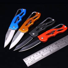 1pcs Portable Pocket Mini Folding Knife Camping Tool Multifunction Survival Rescue Peeler Keychain Tactical Hunting Outdoor Tool 2024 - buy cheap