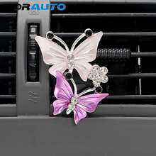 FORAUTO-ambientador de aire acondicionado para coche, Perfume con aroma Natural de mariposa, Clip de salida, accesorios de estilismo 2024 - compra barato