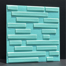 3D PE Foam Flexible Stone Brick Panel Pattern Wall Sticker 30*30cm*1pcs Home Decor TV Sofa Wall Art Mural Square DIY Wallpaper 2024 - buy cheap
