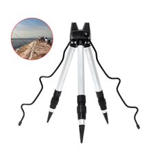Fishing Rod Holder Triangle Support Pole Mount Telescopic Aluminum Alloy 2 Section Stretch Portable Outdoor Sea Fishing Tripod T 2024 - buy cheap
