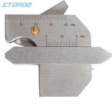 HJC40B 0-40mm stainless steel  Welding Measurement gauge Weld Gage welding seam gauge 2024 - buy cheap