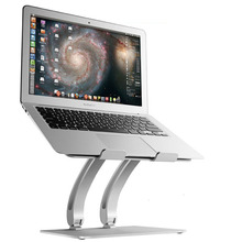 Бесплатная доставка, подставка для ноутбука Macbook, алюминиевая настольная основа, шейный кронштейн для pro Apple, охлаждающий кронштейн, настольный подъемник 2024 - купить недорого