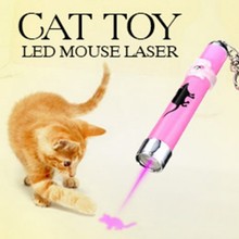 Креативная забавная светодиодная Лазерная игрушка для домашних животных, Лазерная Игрушка для кошек, лазерная указка для кошек, ручка, Интерактивная игрушка с яркой анимационной мышью и тенью 2024 - купить недорого