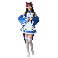 Brdwn RE Zero-disfraz de Halloween para mujer, delantal de disfraz para Cosplay de Devil, Ram Rem, vida en un mundo diferente a cero 2024 - compra barato